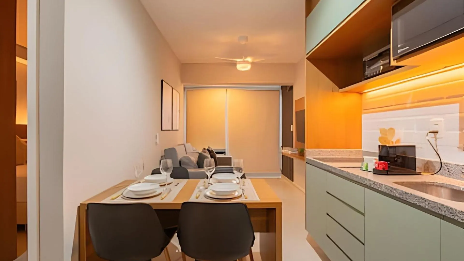 Easy Star - Belo Studio Com 1 Dorm Perto Do Shop. Eldorado - Uo05I 圣保罗 巴西