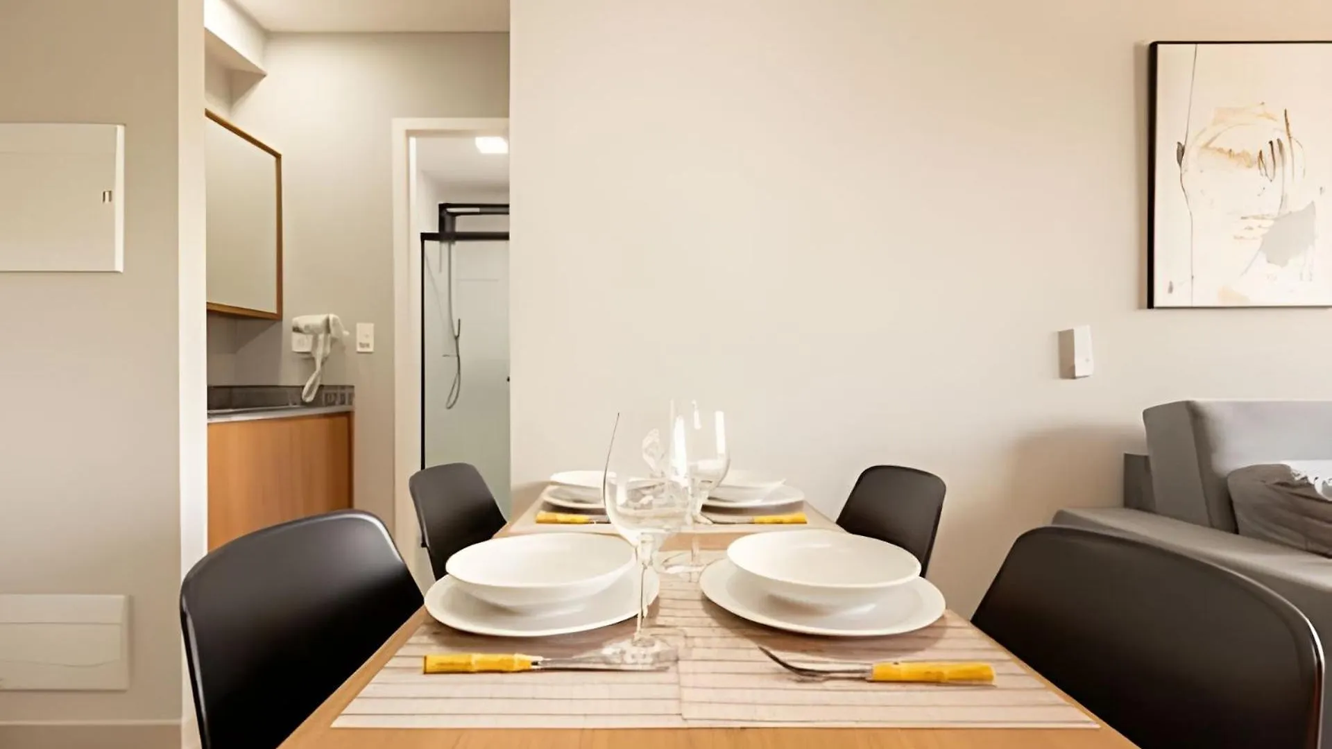 Easy Star - Belo Studio Com 1 Dorm Perto Do Shop. Eldorado - Uo05I 圣保罗 公寓