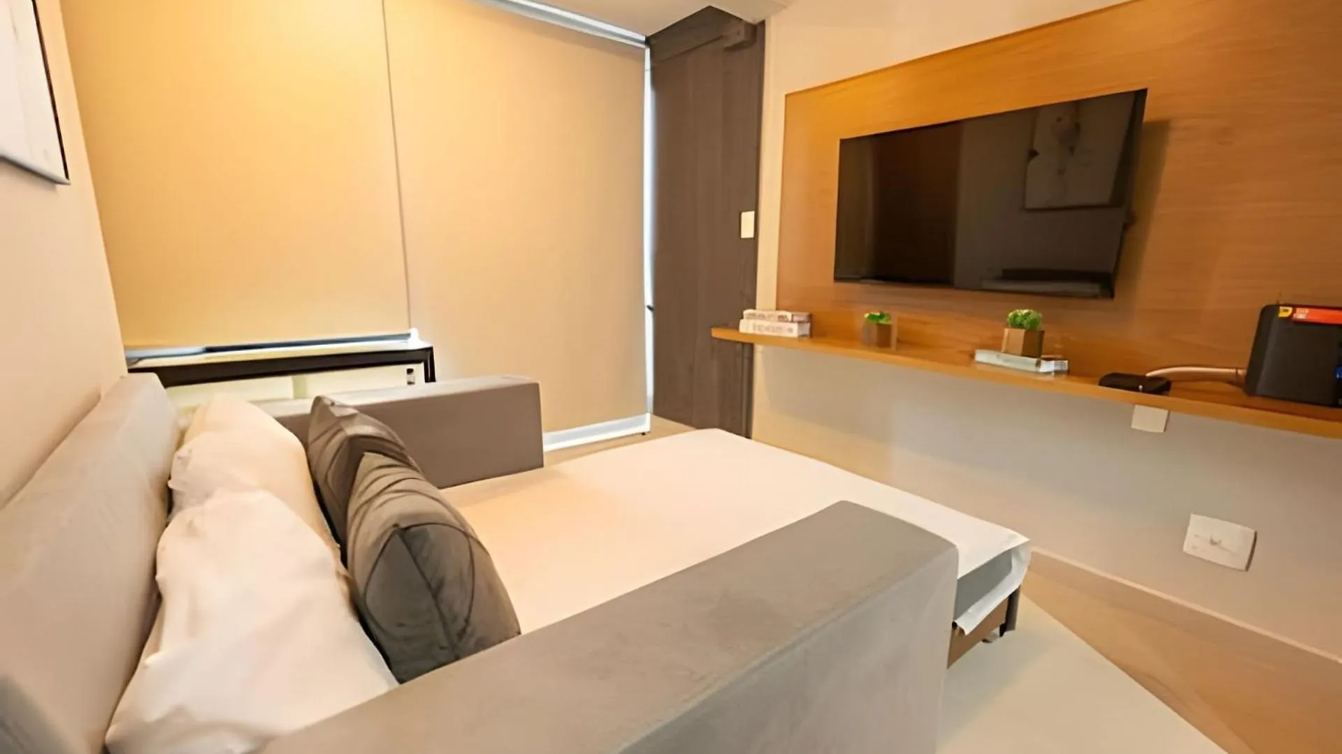Easy Star - Belo Studio Com 1 Dorm Perto Do Shop. Eldorado - Uo05I 圣保罗